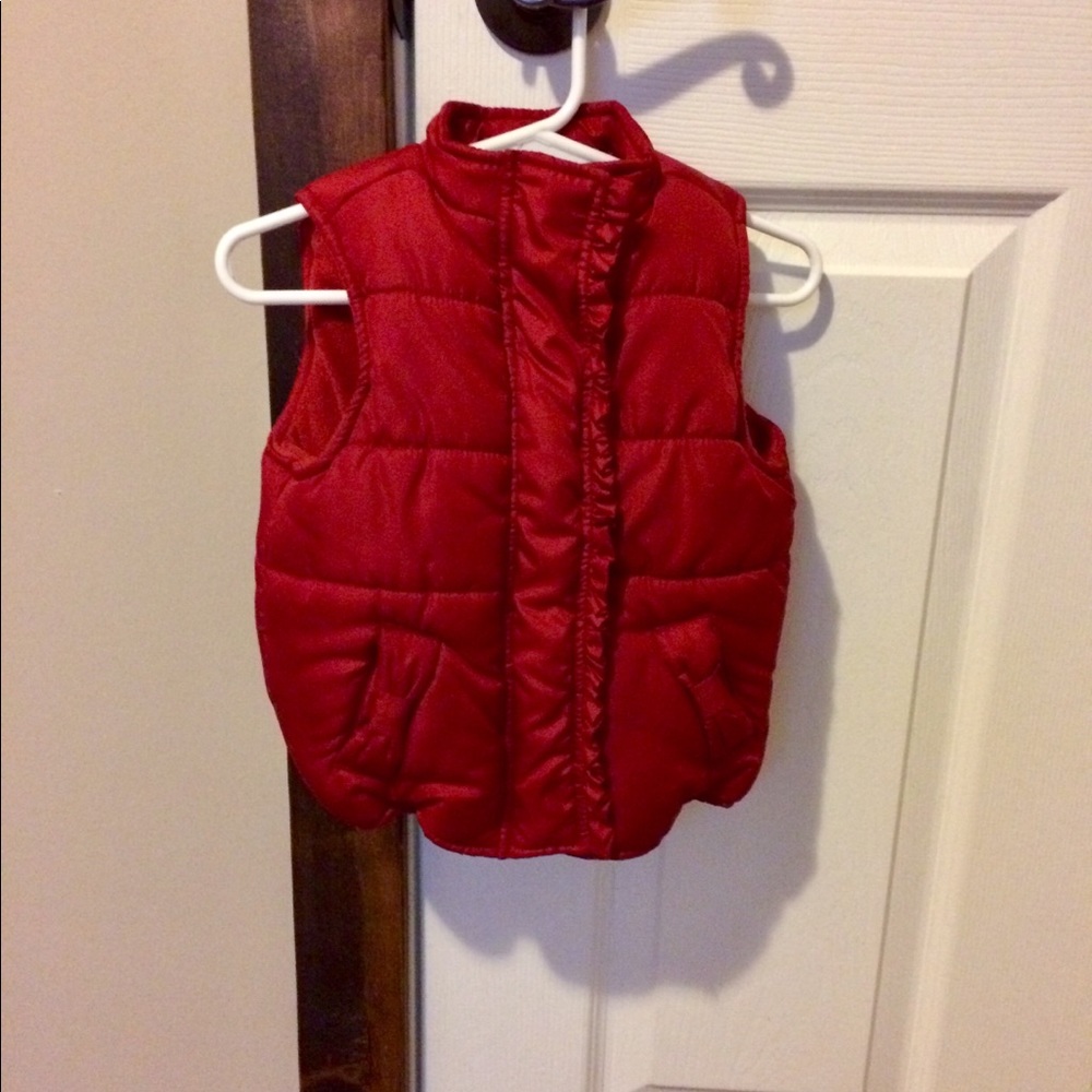 Crazy Eight Toddler Girl Puffer Vest 12-24 months